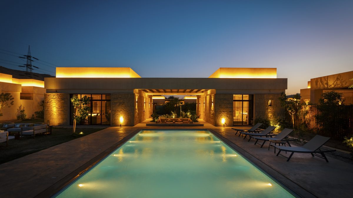 The Valley Resort Riyadh Two Bedroom Villa with Large Green Area